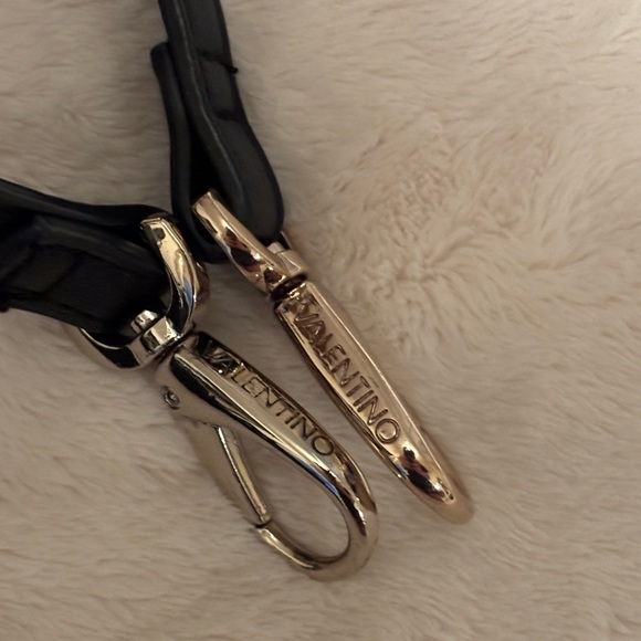 Valentino Adjustable Black Strap with Gold Accents - Picture 3 of 3